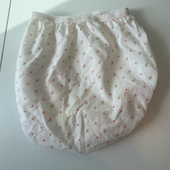 Vintage Cindy Sue Ruffle Dress with Matching Bloomers size 12mos - Picture 9 of 11